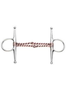 Full Cheek Snaffle Bit DoubleTwisted Wire Mouth